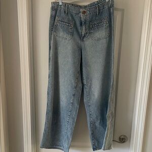 Old Navy Women's High Rise Baggy Wide Leg Jeans